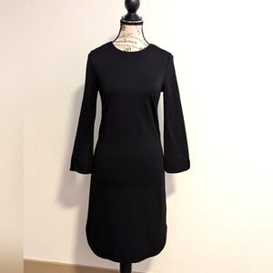 Le Château| NWT Long Sleeve Black Midi Dress